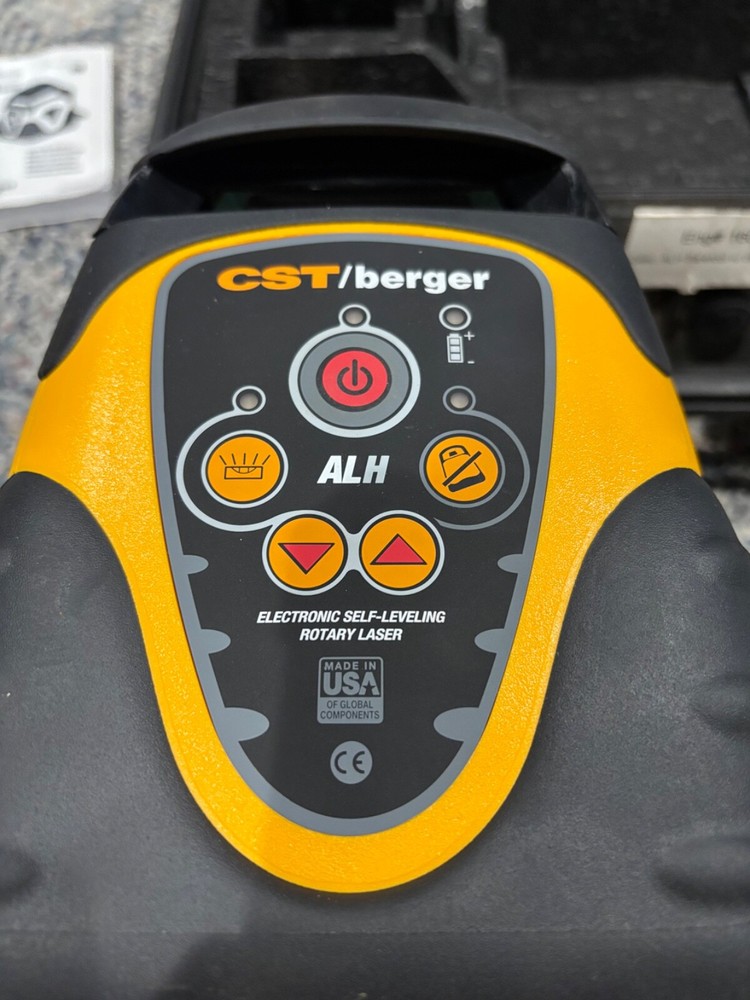 cts berger rotary laser level ld 440 remote