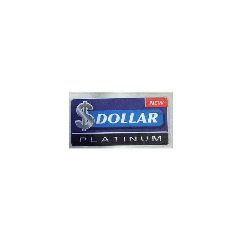 Dollar Platinum Super Stainless Razor Blades 10 Pack