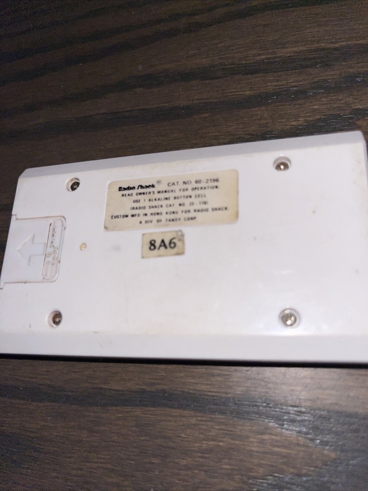Radio Shack Plane & Tank Hand Held Electronic Game