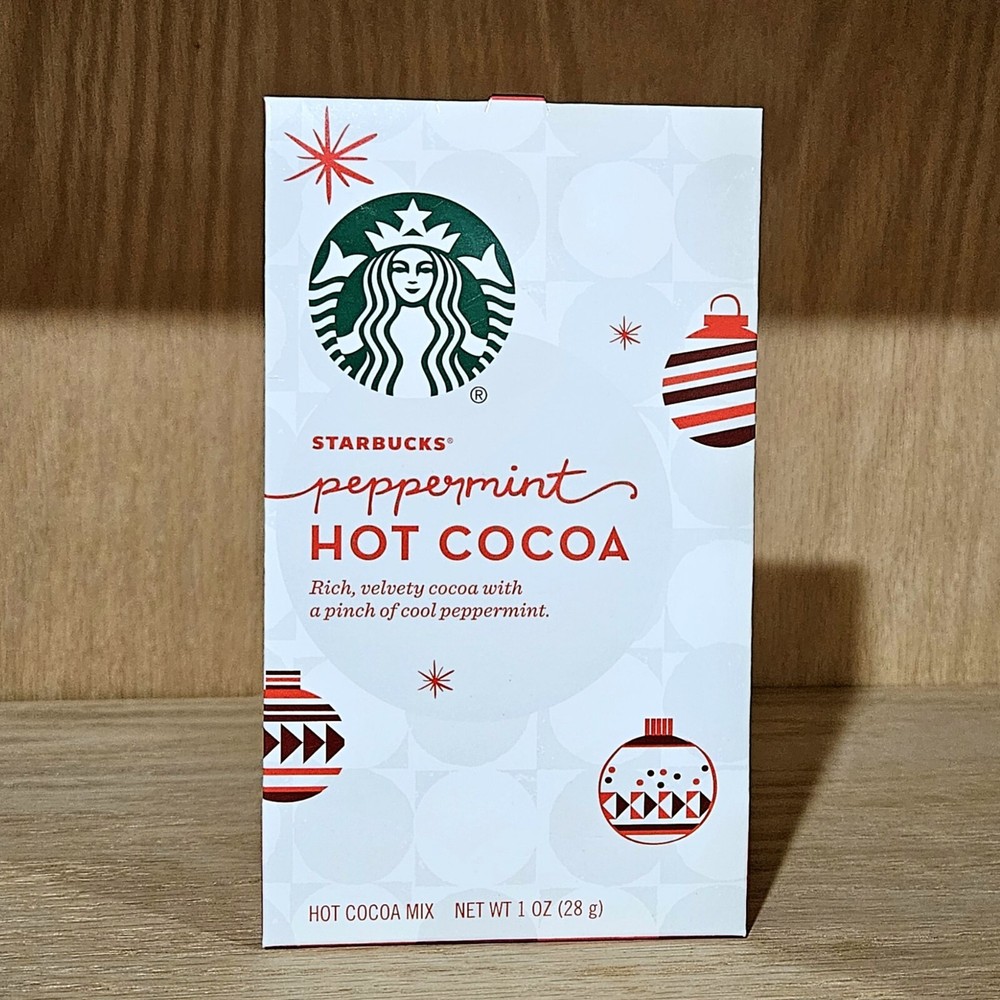 Starbucks Peppermint Hot Cocoa Chocolate Mix 1 oz