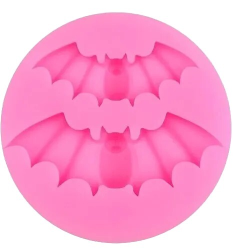 Silicone Halloween Bat Sugar Craft Cake Decorating Mold Bats