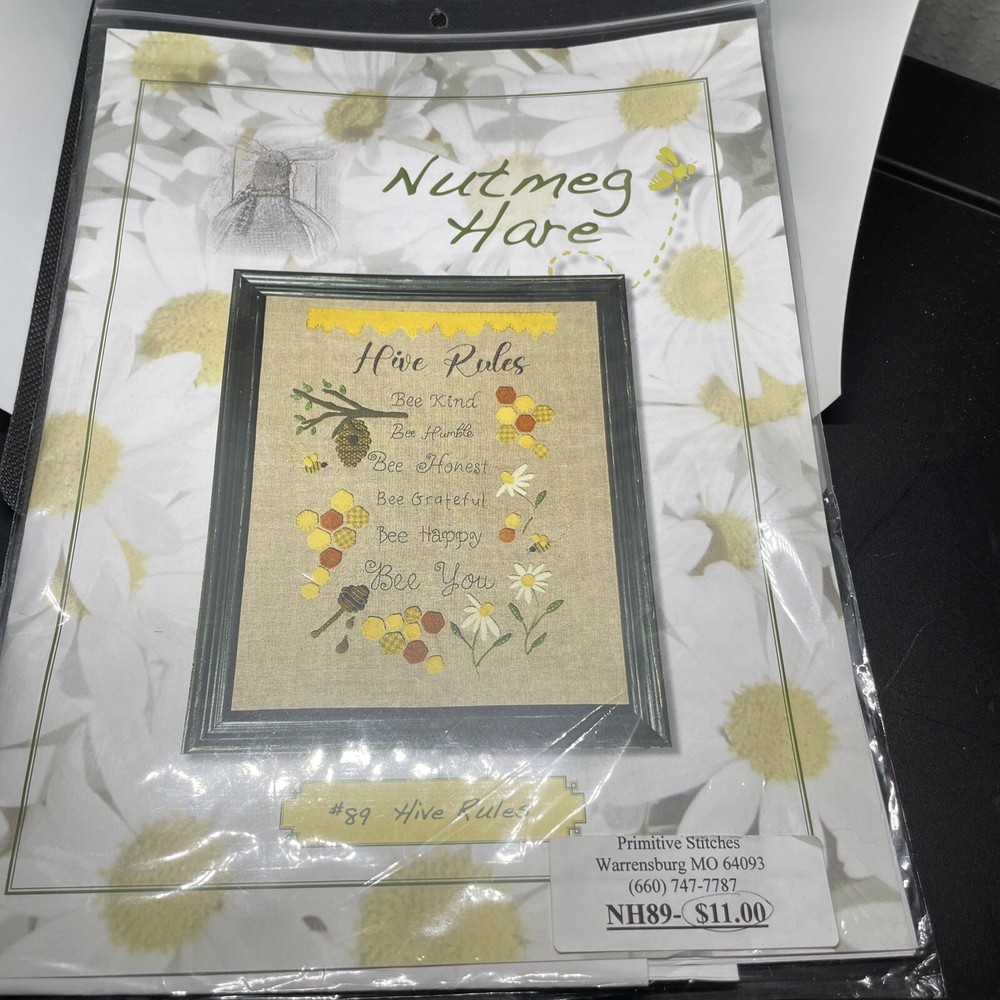 Nutmeg Hare #89 Hive Rules Pattern