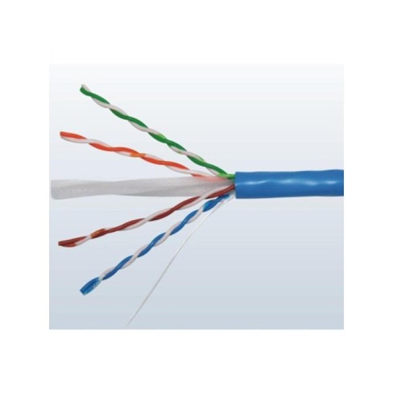 1000ft Feet Spool High Quality Blue Wire CAT6 Network Ethernet Cable UTP Solid