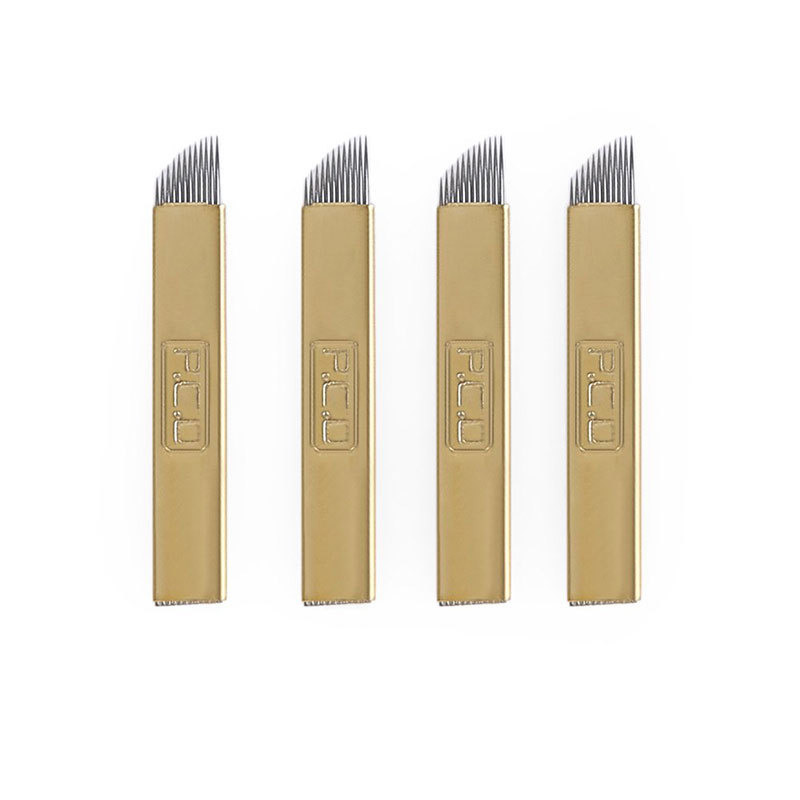 PCD 12 pins Needles Microblading Tattoo Eyebrow Permanent Manual Makeup Blades