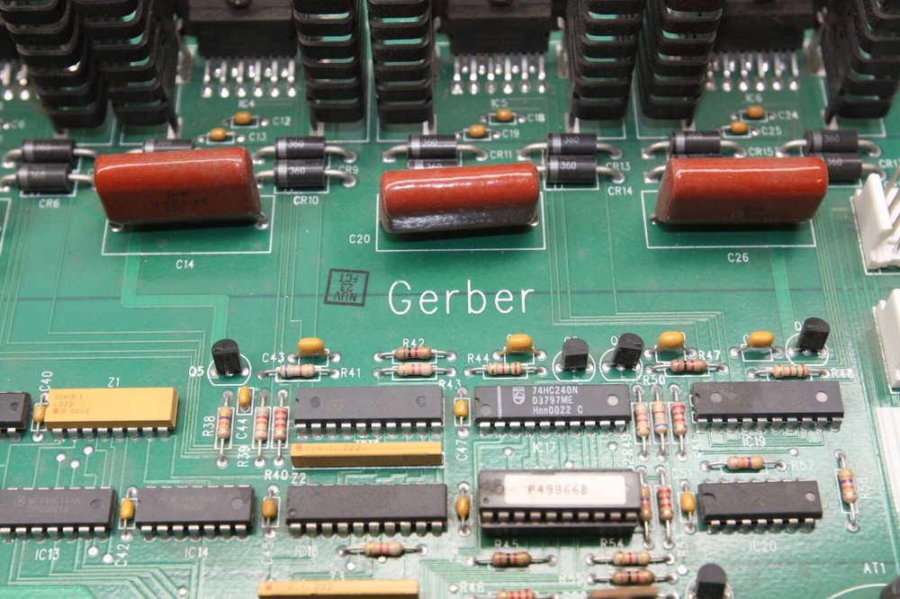 Gerber Edge 2 II Control Two Axis Circuit Board P51262D-06