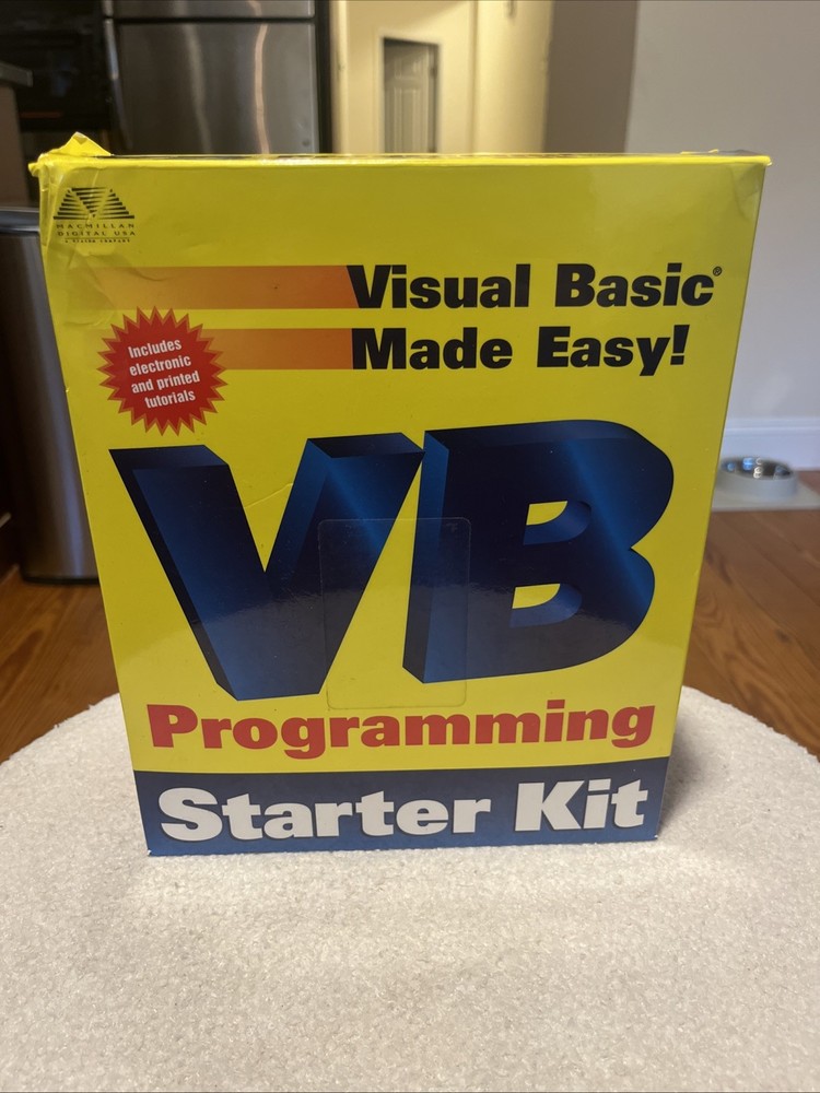Visual Basic Made Easy VB Programming Starter Kit New Open Box