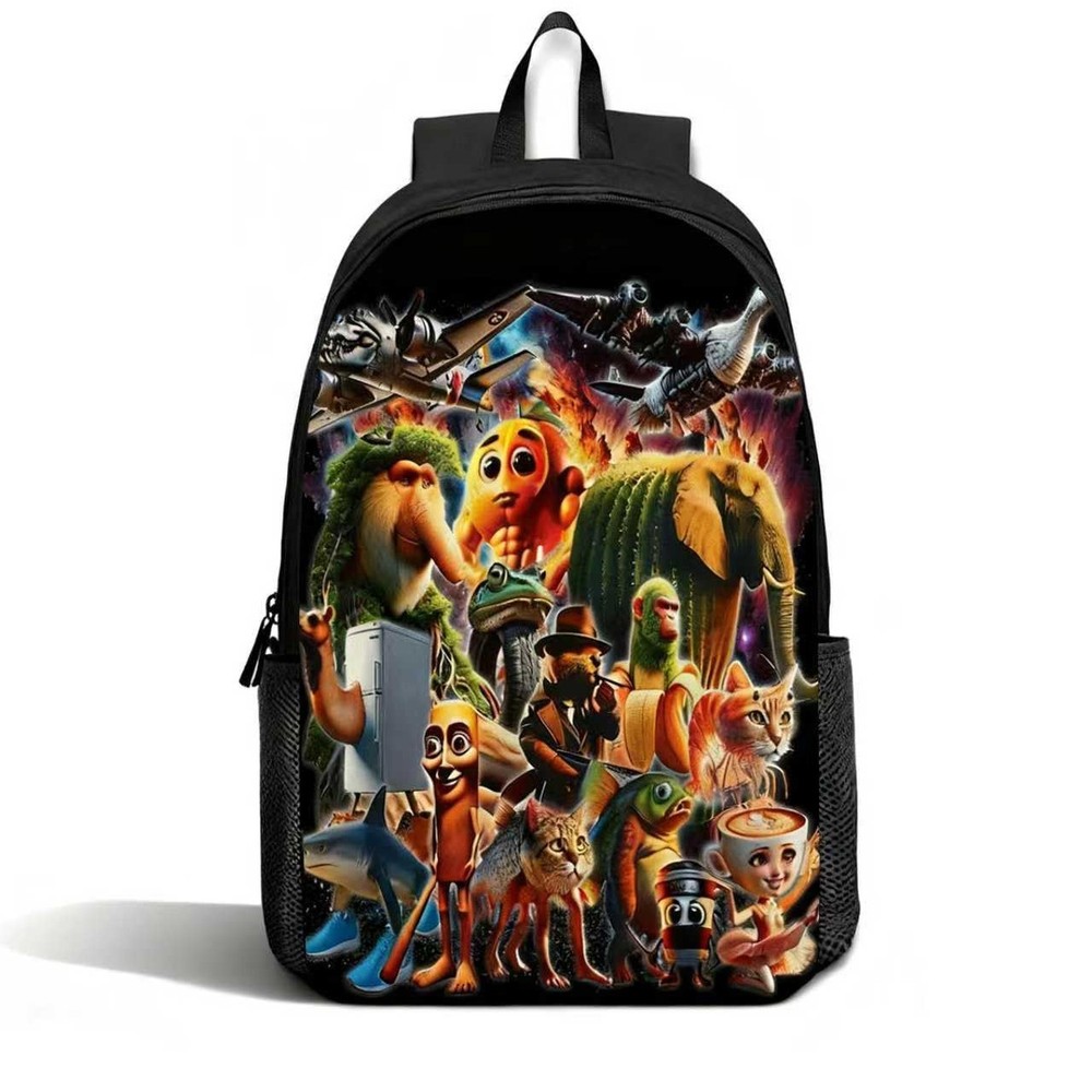 Merch Casual Backpack – Large Waterproof Lightweight Daypack