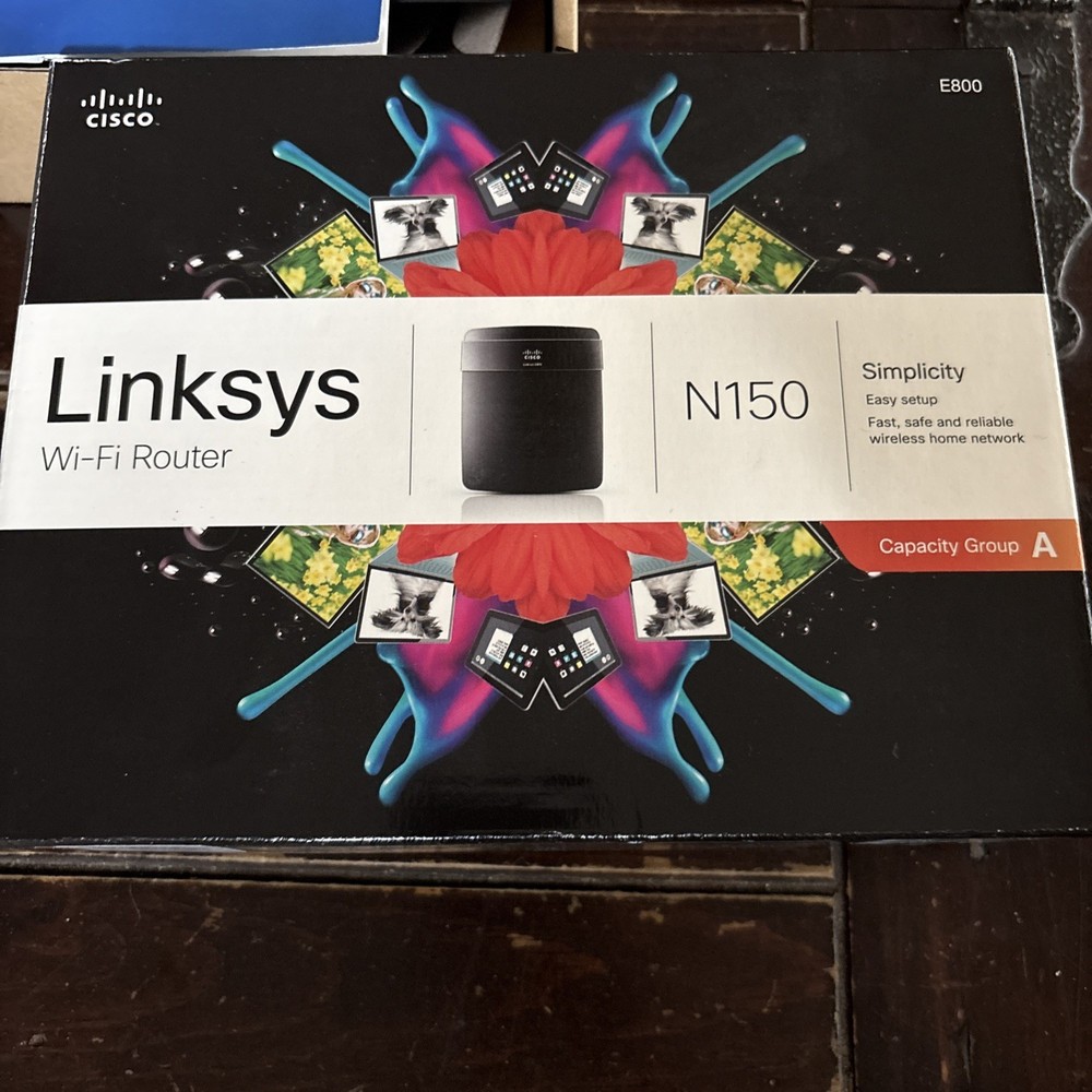 USED - Cisco Linksys E800 Wireless Wi-Fi Router