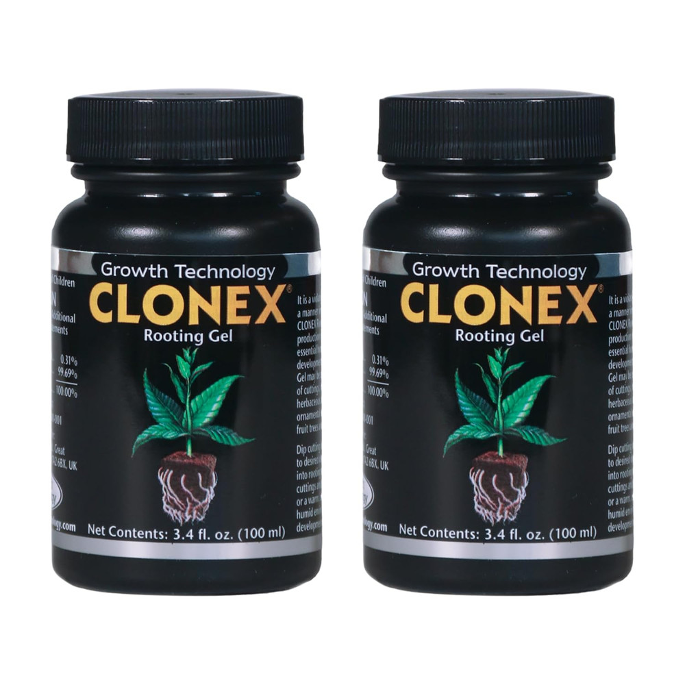 Clonex Rooting Gel - High-Performance Rooting Compound for Plant Cuttings, Conta
