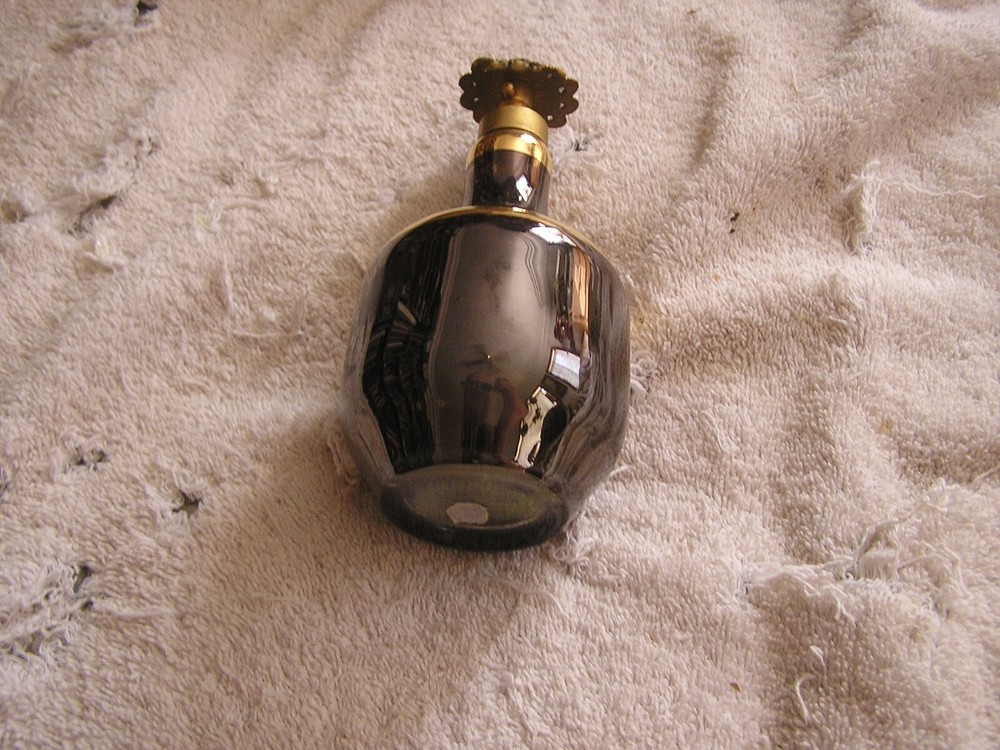 Vintage Perfume Bottle with Flower Atomizer