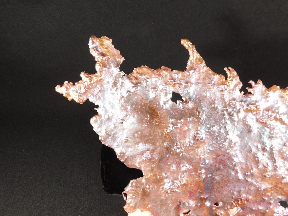 BIG! Bright Solid Solid COPPER Splash ART Sculpture Arizona 431gr