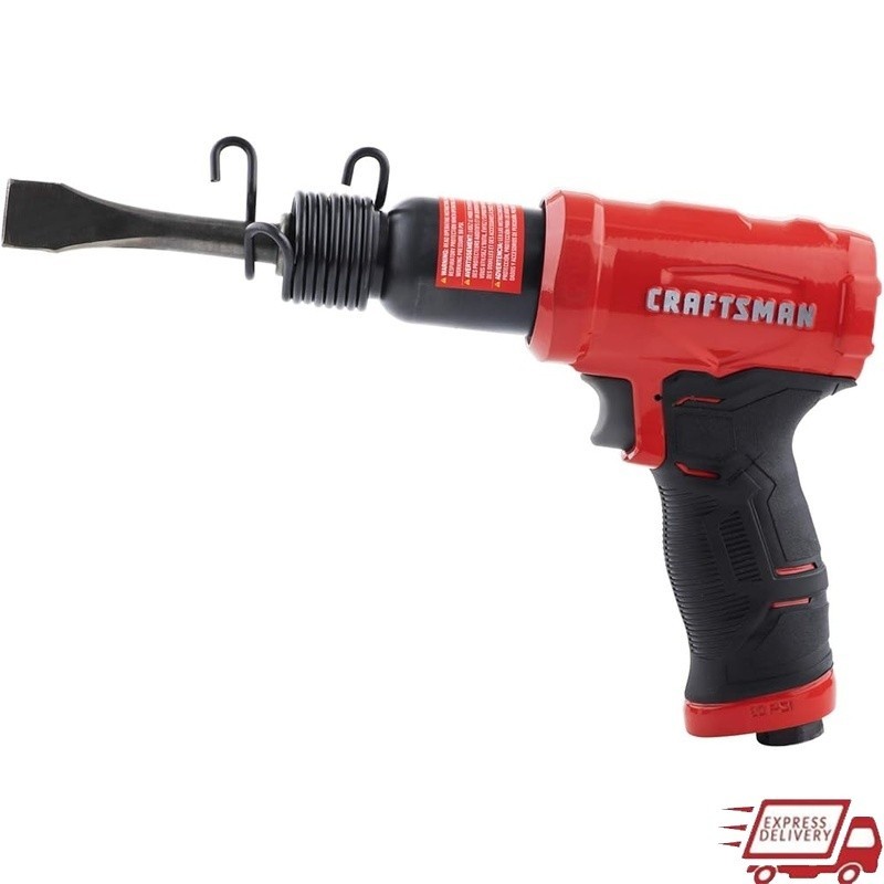 Air Hammer Pneumatic Tool 2800 BPM W/ Chisel Demolition Precision Control