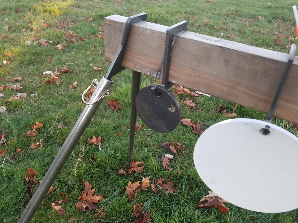 AR500 2 Conduit Gong Stand Kit W/hooks