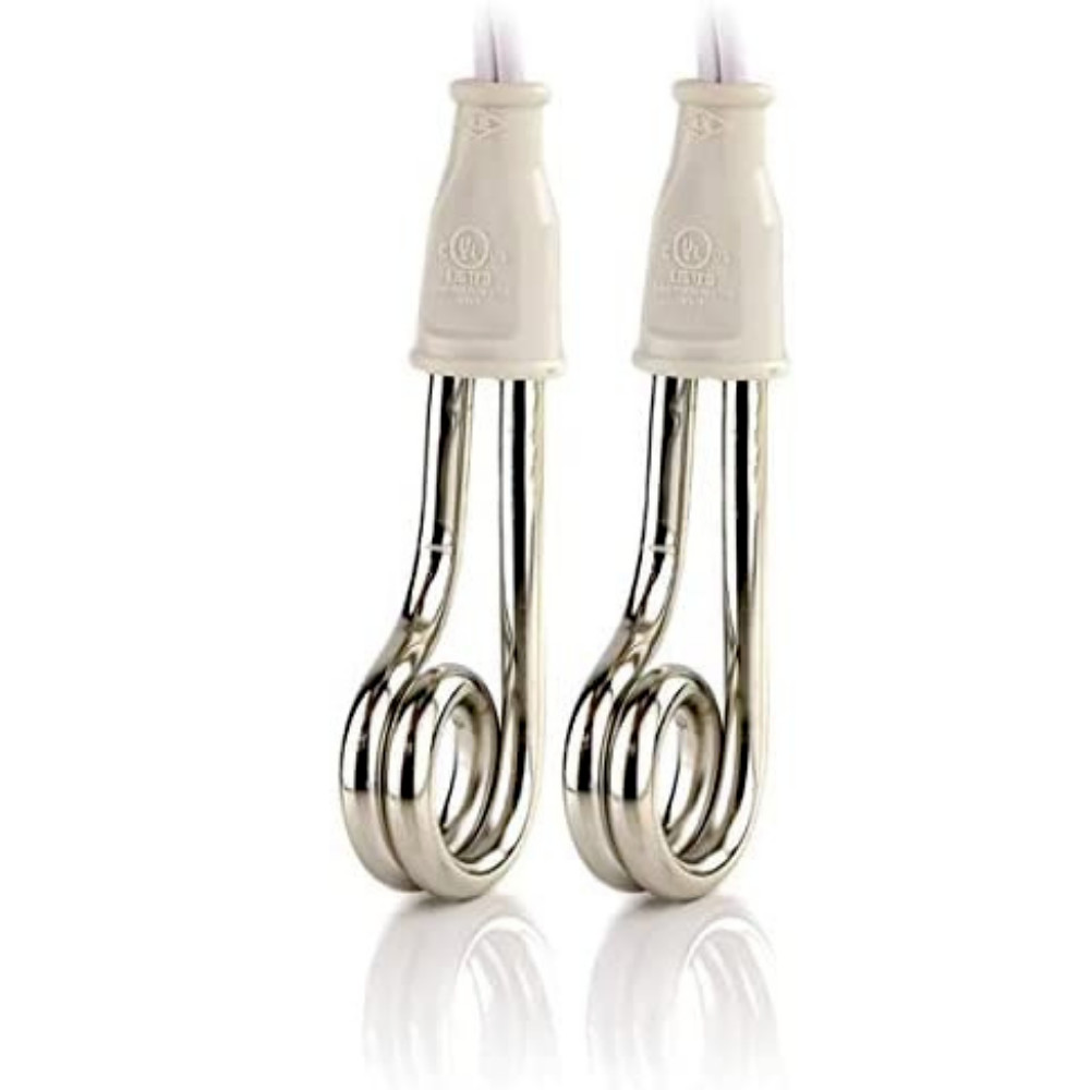 2 X   ectric Immersion Hot Water Heater, 220/110 VOLT 500 W.  $ 24.89  NEW