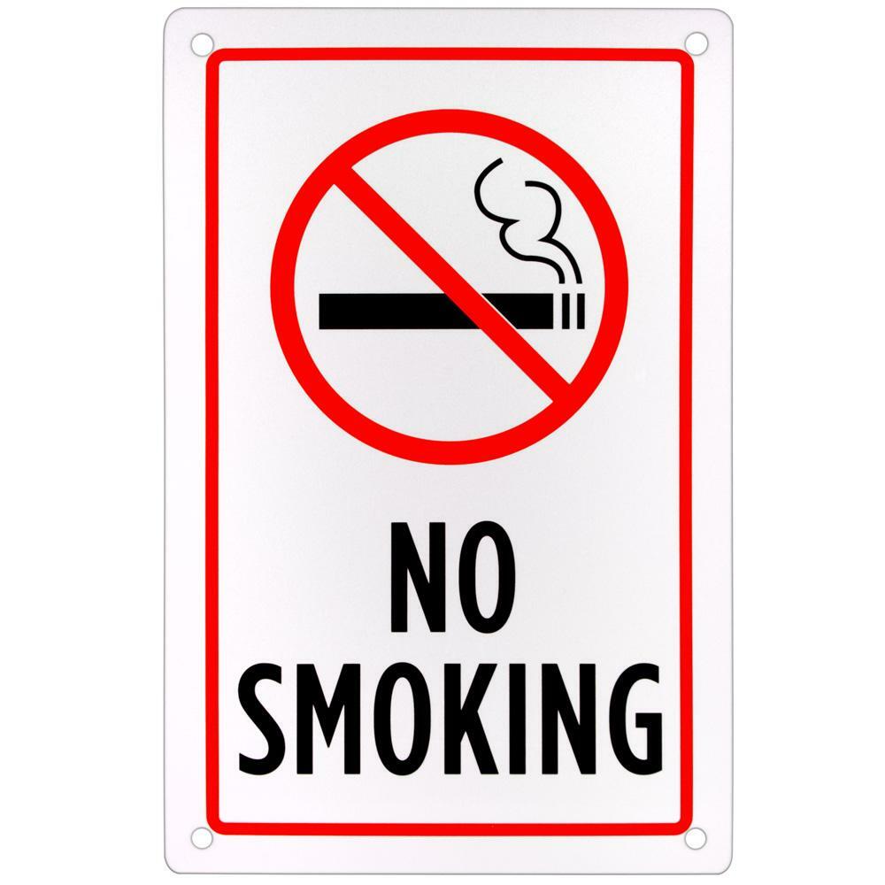 No Smoking Sign 18" X 12" Isgn-006