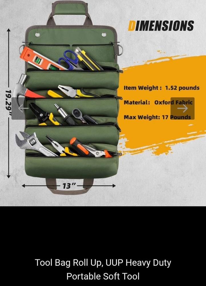 Tool Roll Bag Uup
