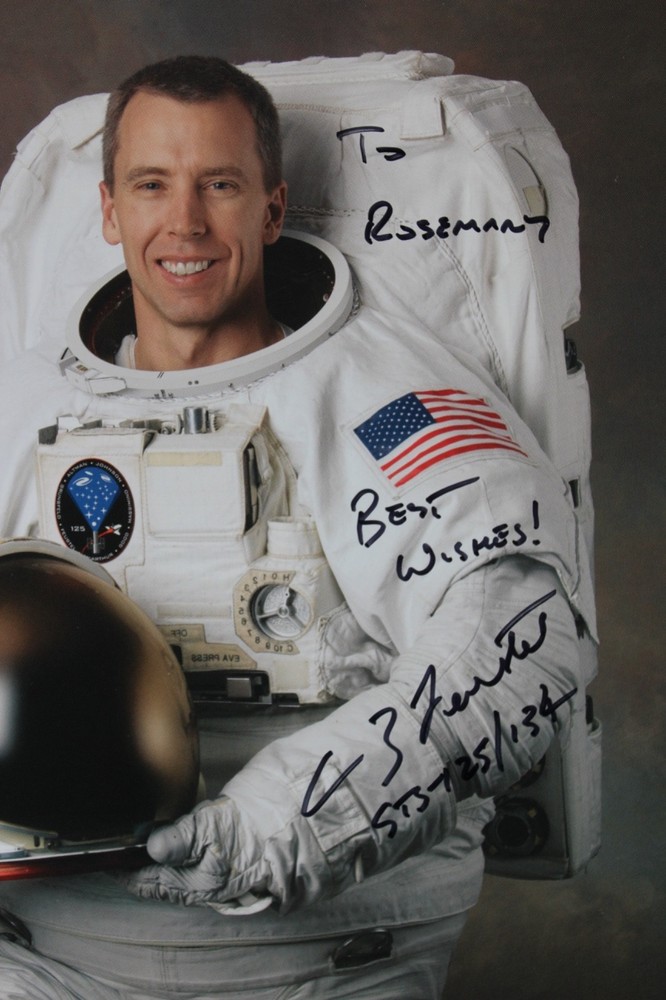 Astronaut Autograph - Space - Shuttle - Andrew Jay Feustel - Signed Inscribed