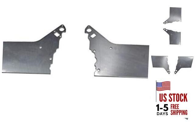 LSX Front Engine Plate 2 piece Aluminum Chevy Solid Motor Mount Block LS LS1