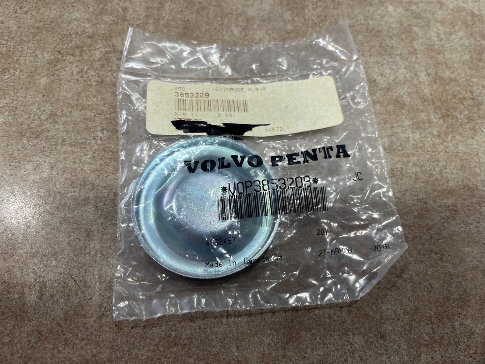 Volvo Penta OMC OEM 3853209 Core Plug