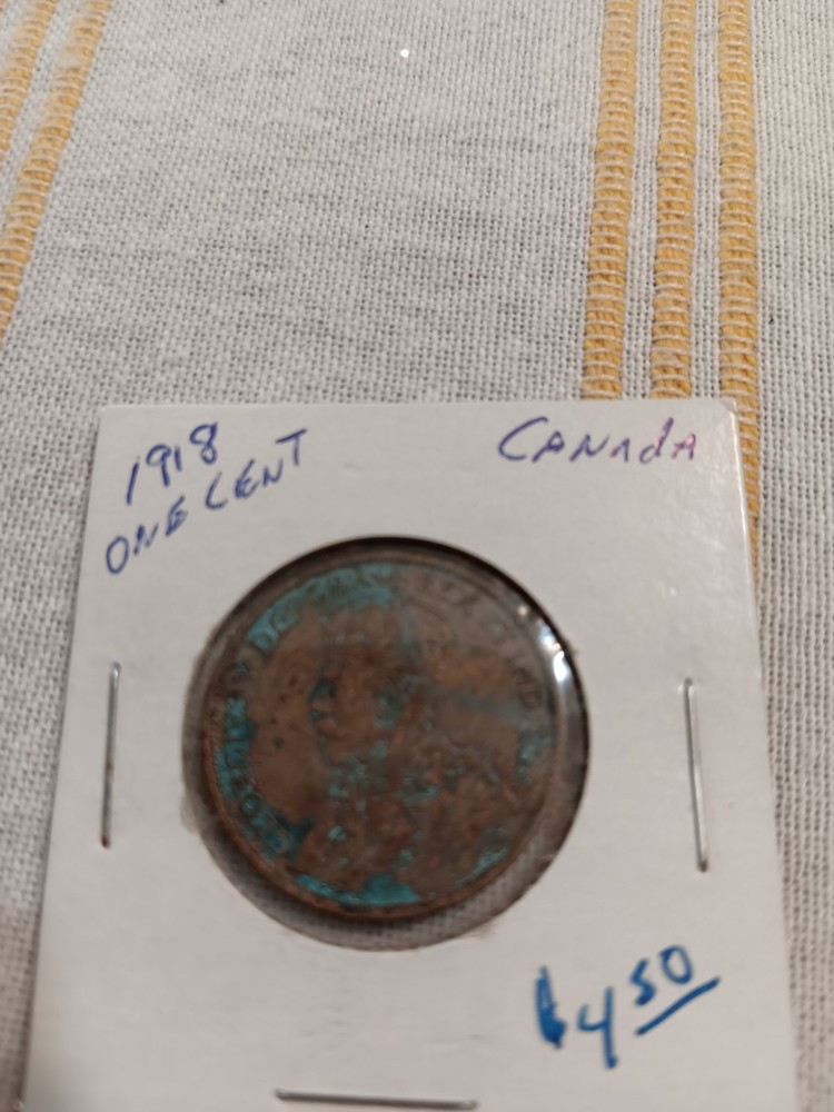1918 Canadian One Cent