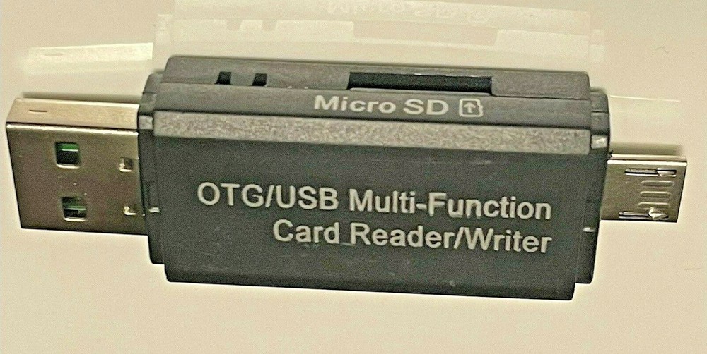 OTC Multi Function USB Card Reader Writer 2 slots: SD/MMC Micro SD/T-