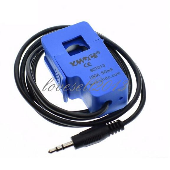 SCT-013-000 100A Non-invasive AC Current Sensor Split Core Current Transformer