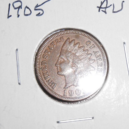1905 INDIAN HEAD CENT - AU