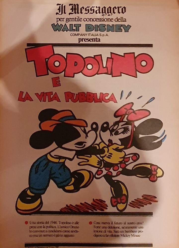 MESSENGER MOUSE AND PUBLIC LIFE