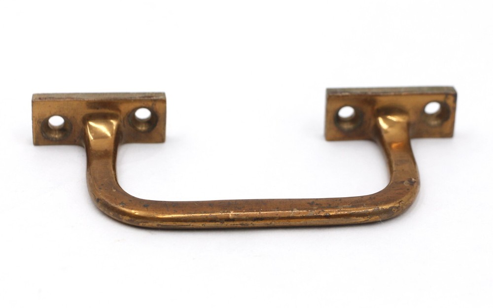 Vintage 4.875 in. Brass Bridge Drawer Cabinet Pull
