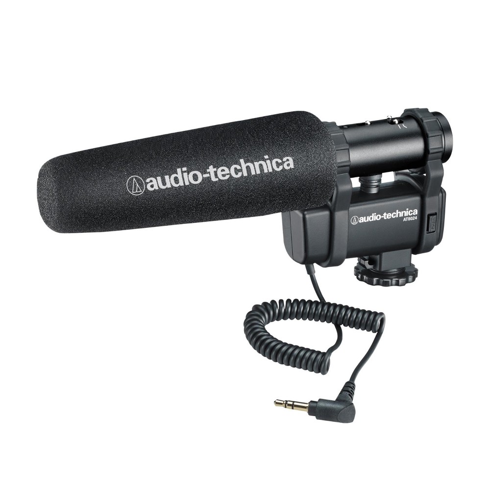 Audio-Technica AT8024 Stereo/Mono Camera-Mount Microphone