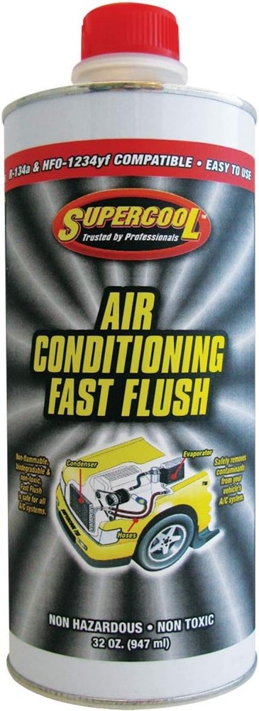32oz Non-Flammable High-Temp A/C Flush: Safe & Effective Maintenance Solution