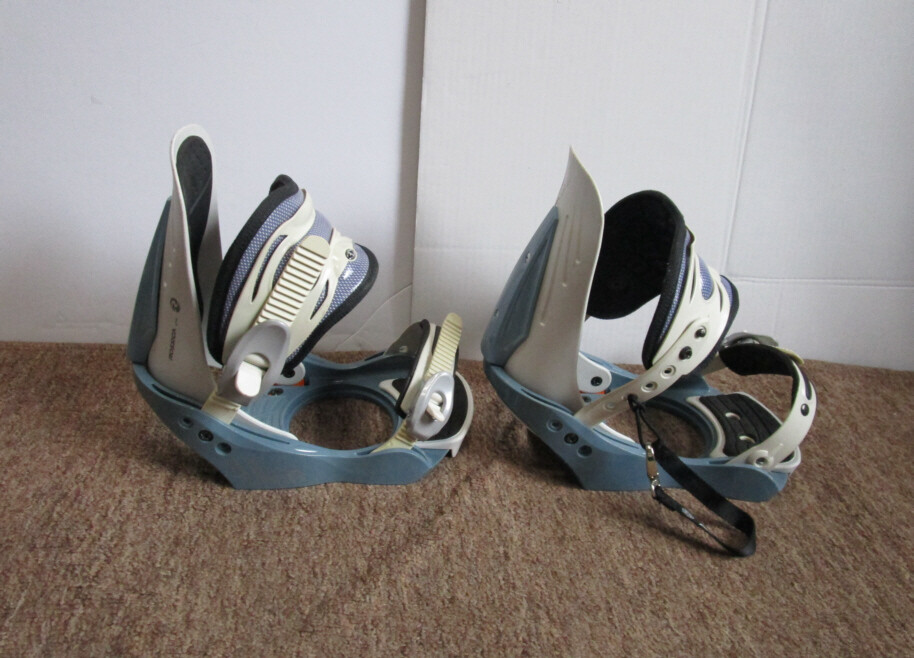 Rossignol Unit 200 Snowboard Bindings Made in France Size Medium