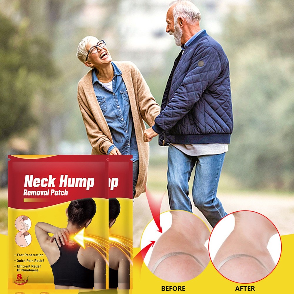 Neck Hump Patch Extra Strength Relief Patch Fast Acting & Breathable For Lovers
