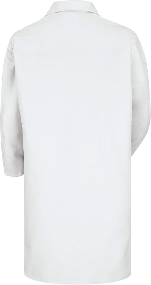 Red Kap Men's Gripper-Front Lab Coat