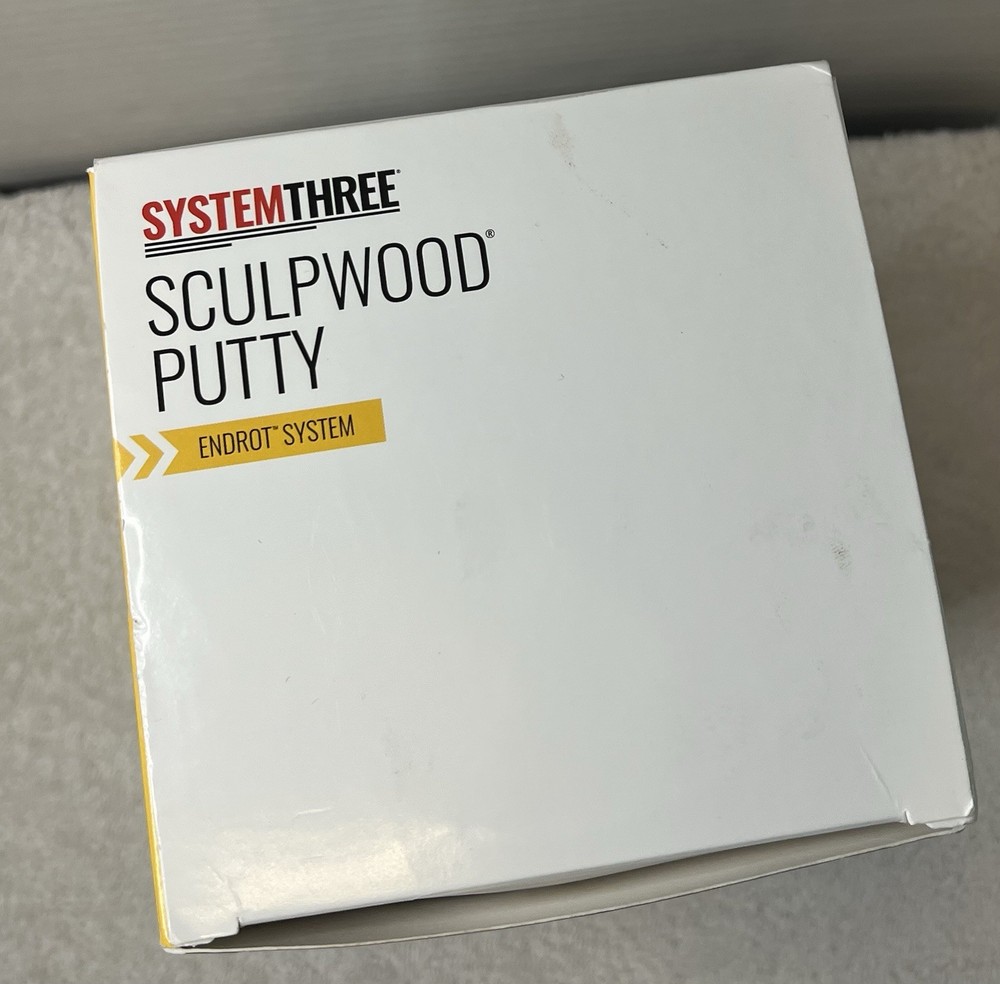 System Three Sculpwood Putty/Endrot System Moldable Epoxy Putty 2-Quart Kit