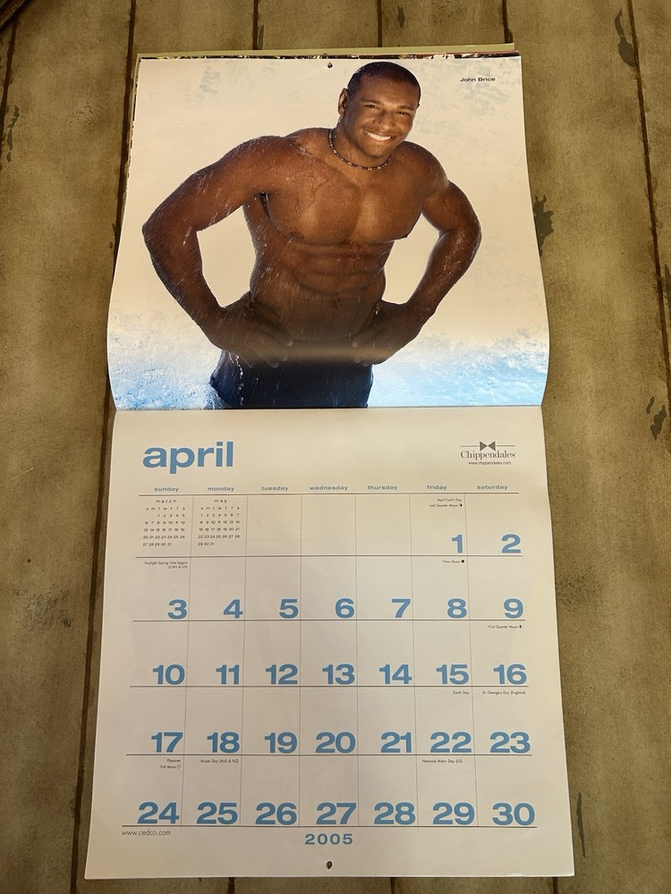 Chippendales 2005 Calandar Great Shape