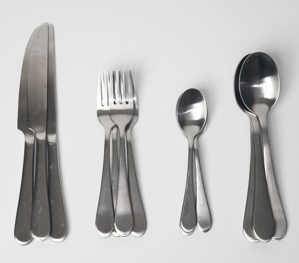 Oneida Icarus Stainless Steel Plain Fork Spoon Knife *SELECT*