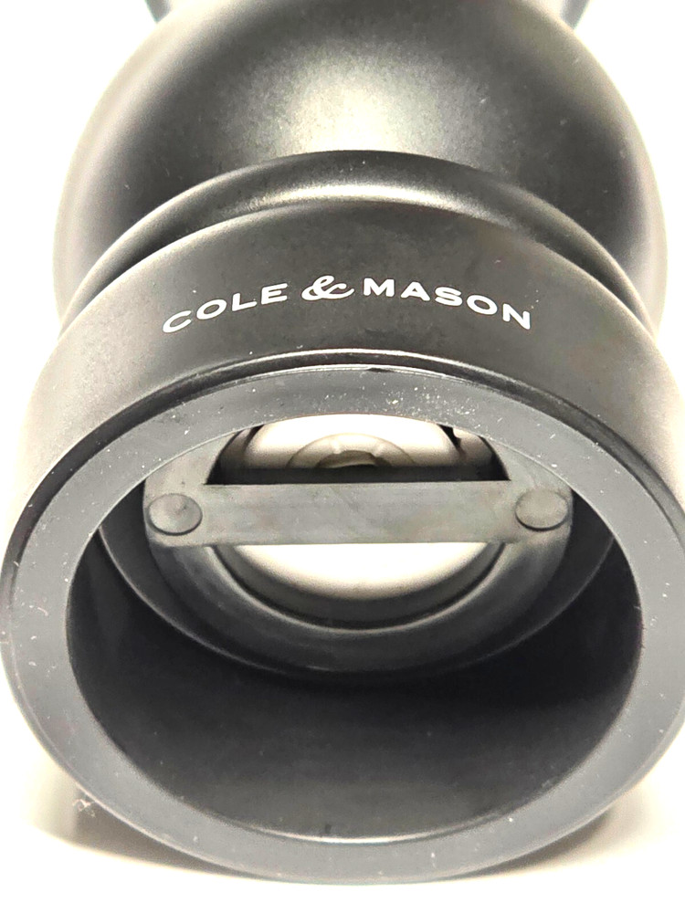 Cole & Mason 6" high Black Pepper Grinder