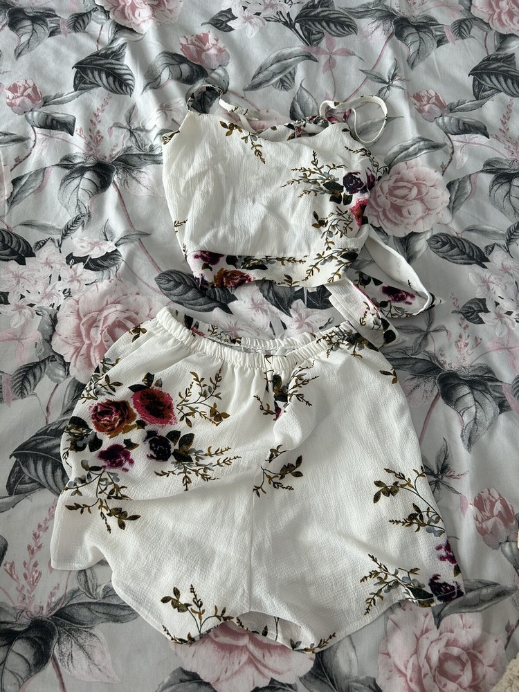 Shein Size Small Floral Co Ord