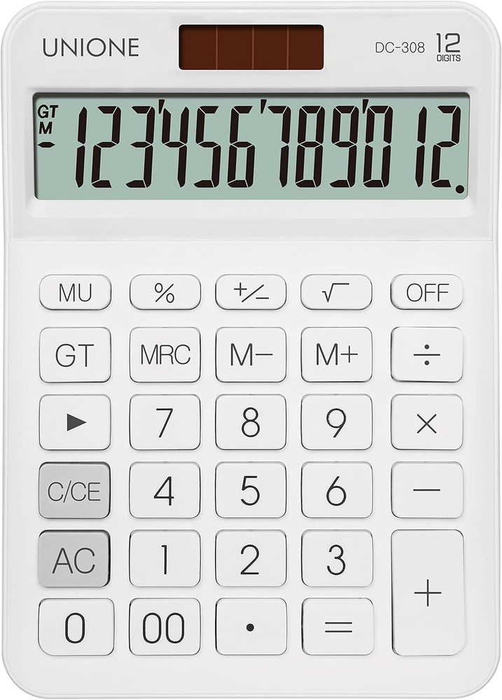New, Two Line Display, Desktop Calculator. History Function- 30 Memories, Calcul