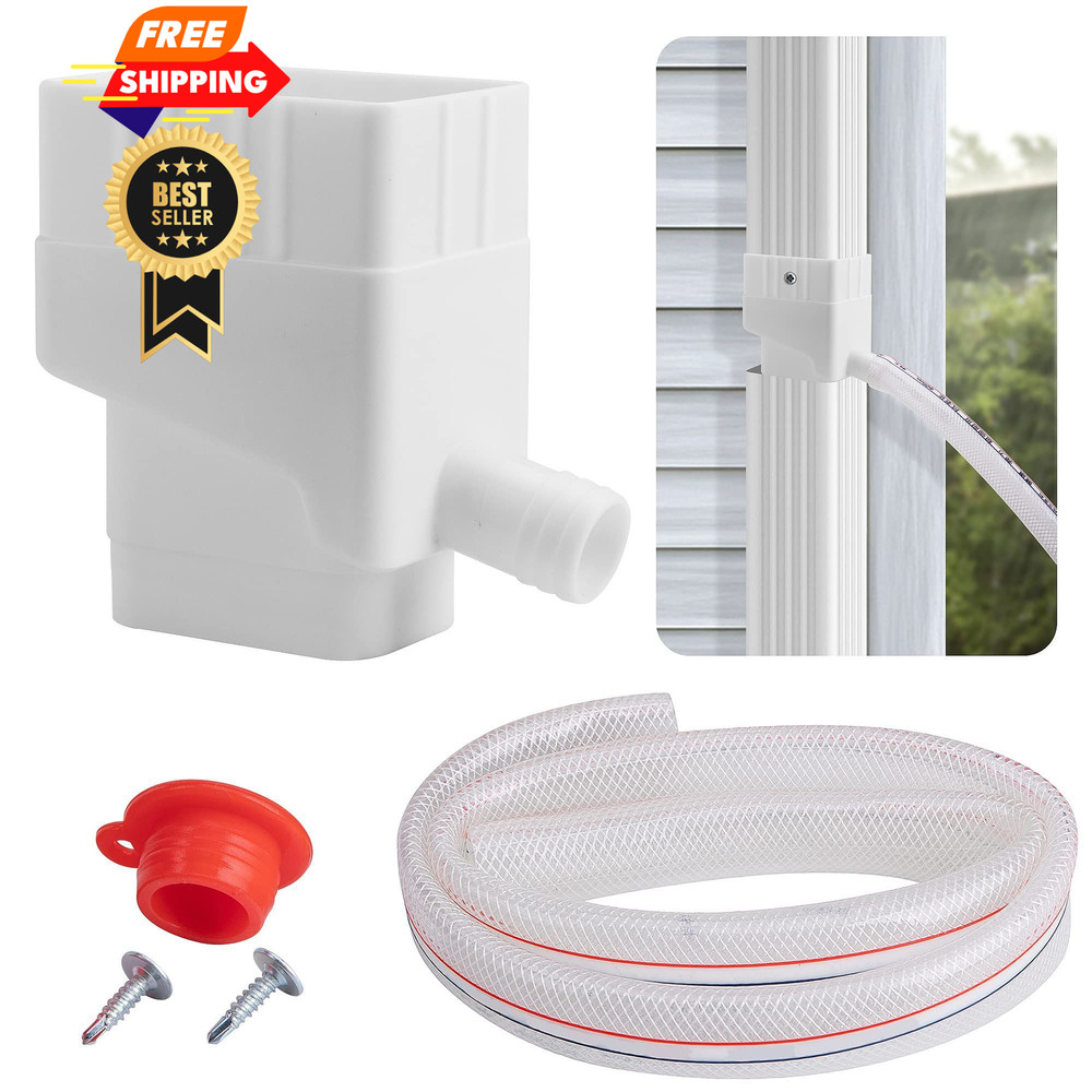 Rainwater Collection System-Rainwater Diverter Connector 1pcs