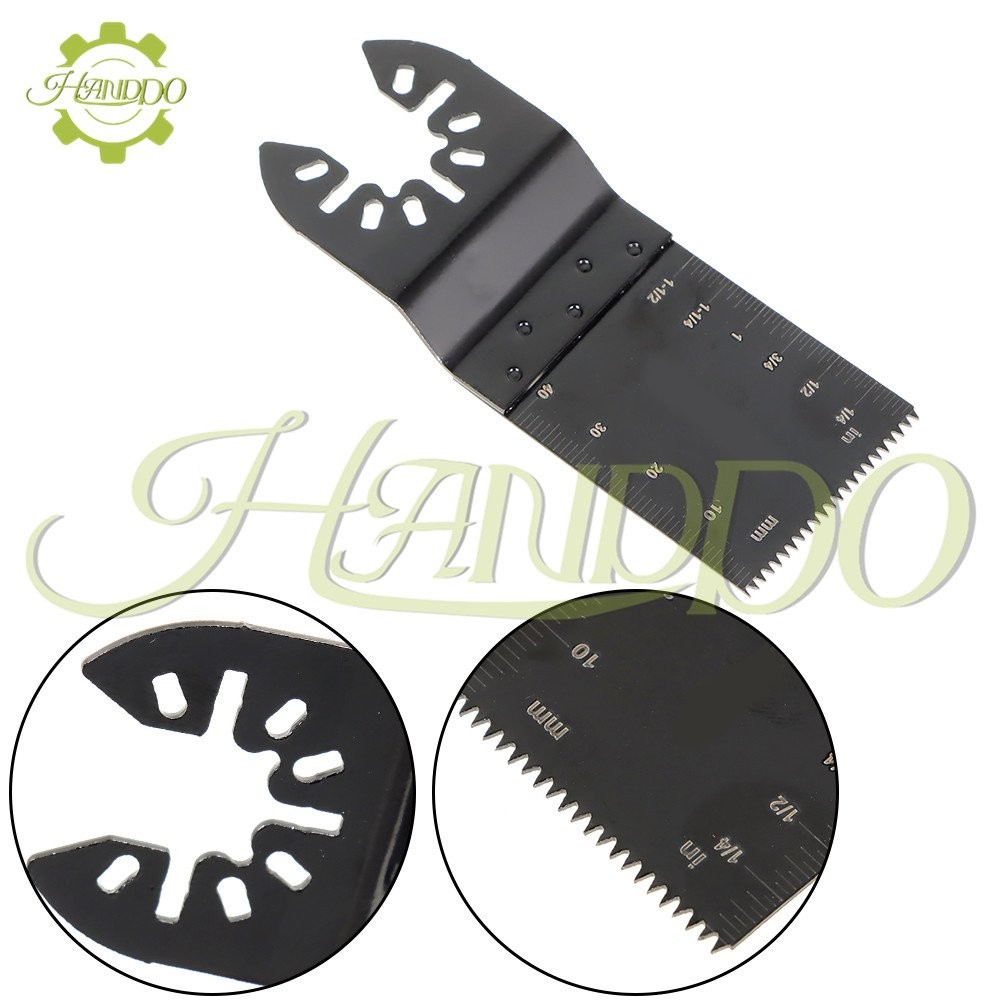 100 Pcs Quick Release Durable Oscillating Multi Tool Saw Blades Fit All Models