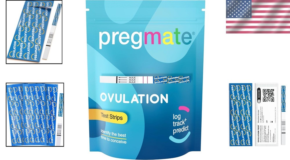 Instant Results with 25 Ovulation Strips - 99% Reliable for Conception