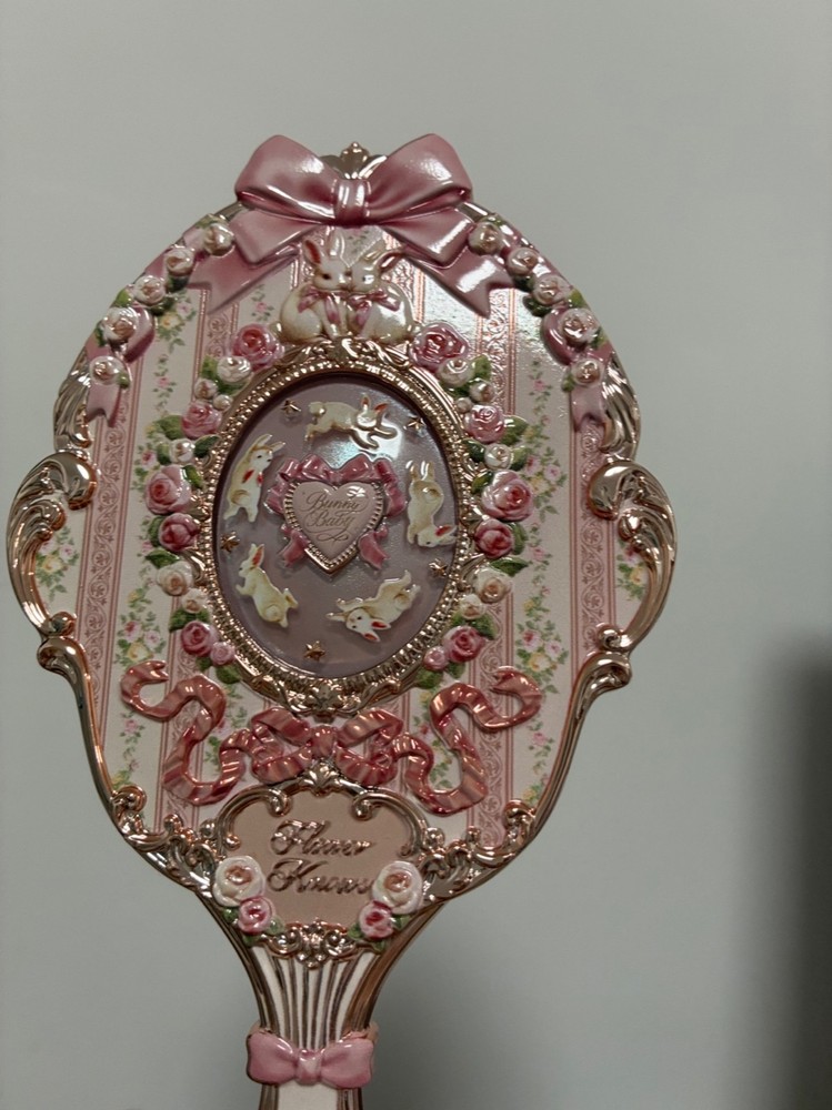 vintage handheld mirror