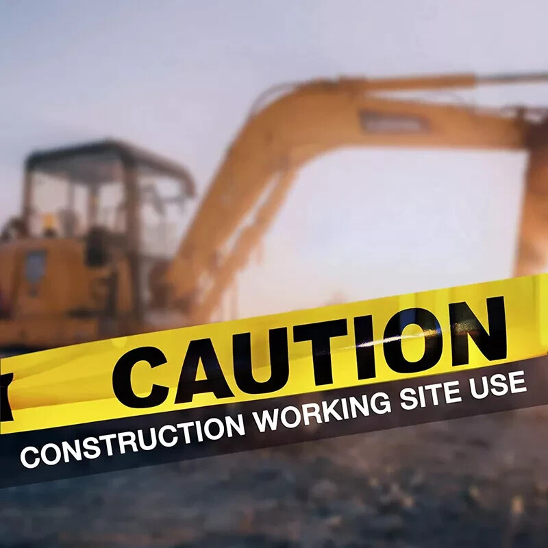 SAFETYPRO 3" X 1000'FT. ROLL SAFETY CAUTION TAPE