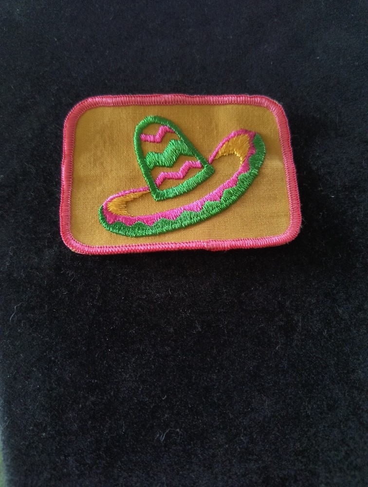 Mexico Mexican Sombrero Souvenir Patch