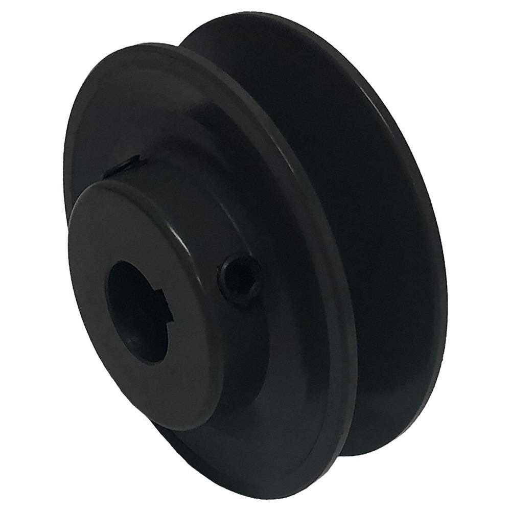 GRAINGER APPROVED  V-Belt Pulley,1 in dia. Bore,Fixed Bore 813H66