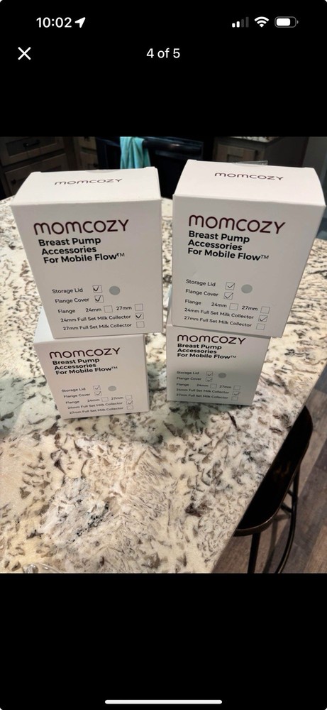 Momcozy M9 Brest Pumps 3 Set Collection Cups