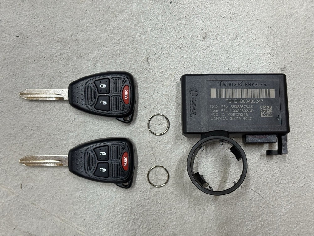 2004-2006 Dodge Durango Dakota Immobilizer 56038676AS VIN Programmed Plug & Play