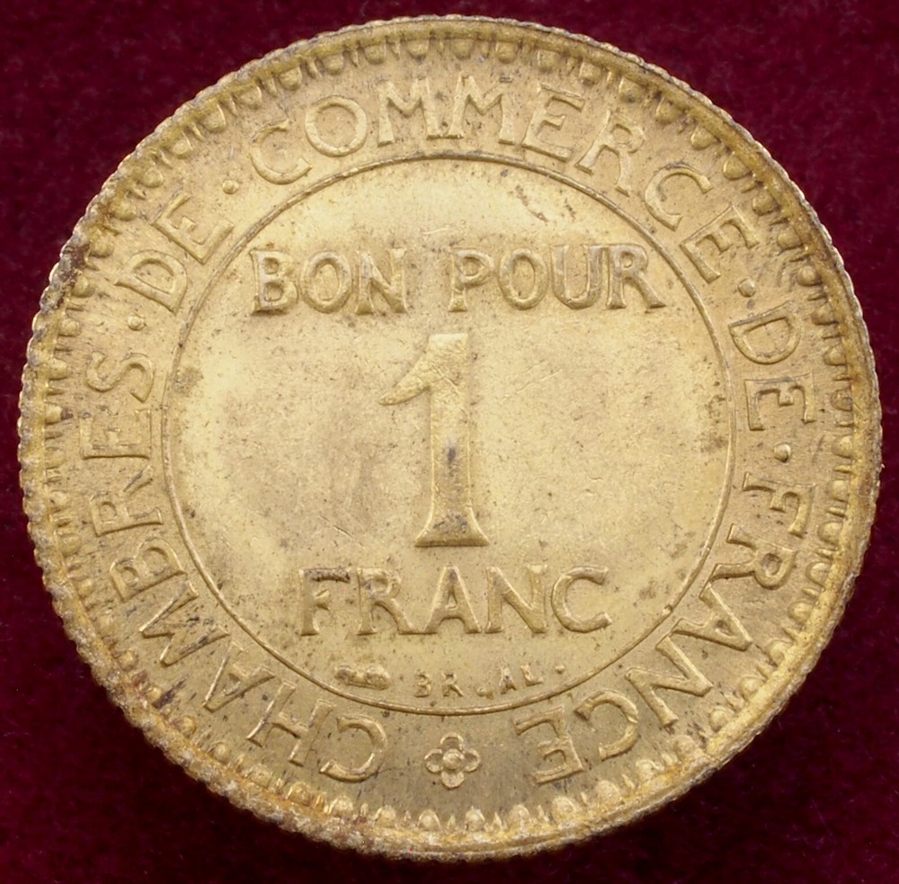France 1 Franc 1921 (H2804)